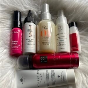 Haircare Travel Sample Bundle; Matrix Dp Hue Aquis Innersense & More